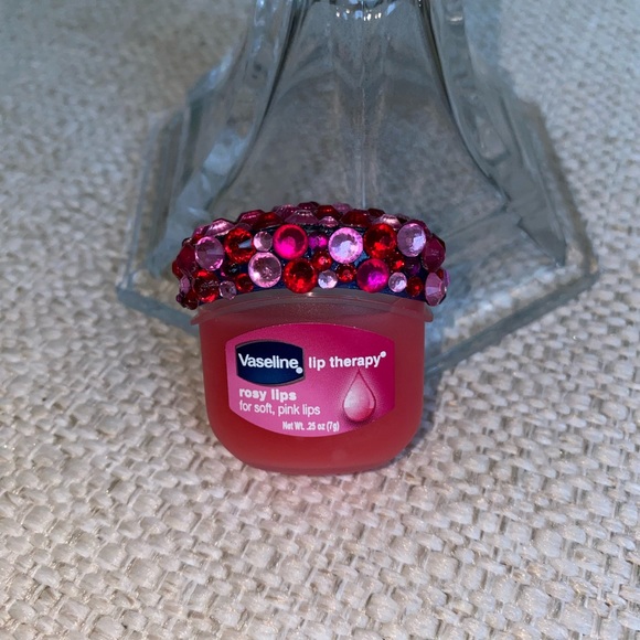 Bling Bedazzle Jewl Vaseline Lip Balm |Rosy Lips | 0.25 oz - Picture 3 of 9